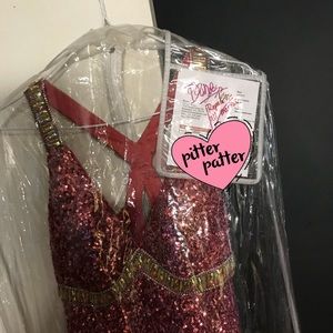 Dubai Nights Prom Dress🕌✨Rose Gold